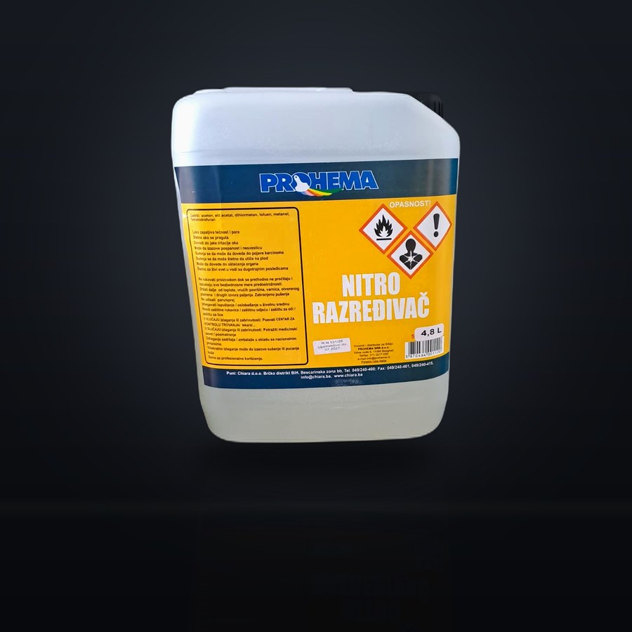 Nitro razrjeđivač PVC 4,8l