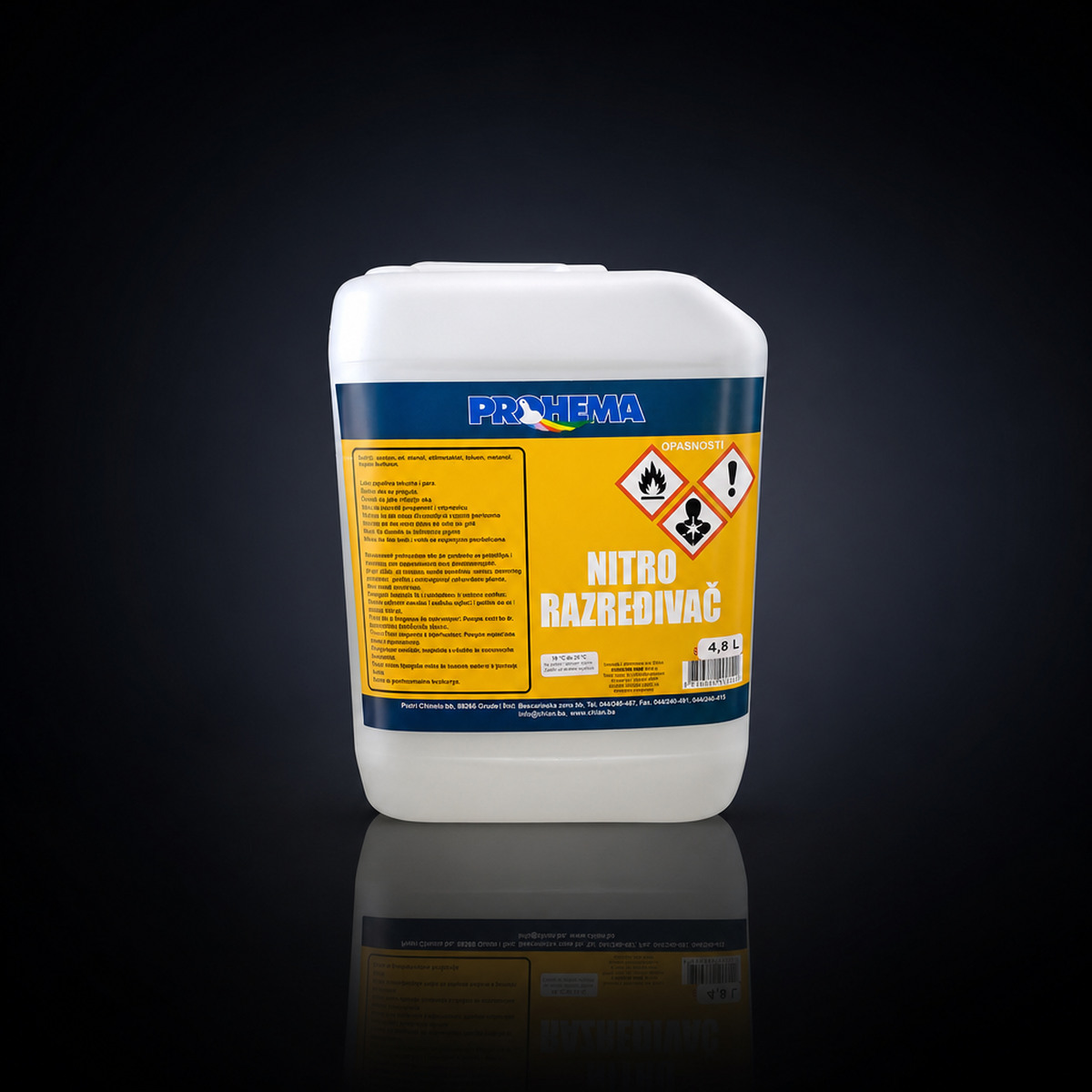 Nitro razrjeđivač PVC 4,8l