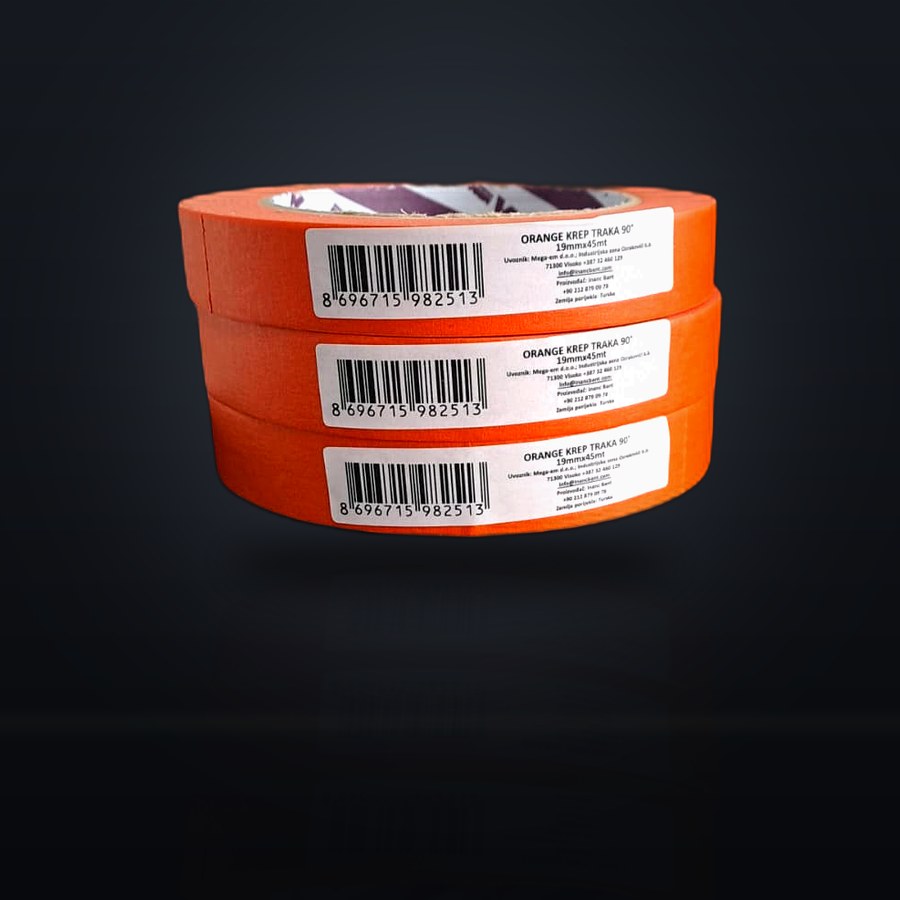 NR krep traka 19mm x 45m orange