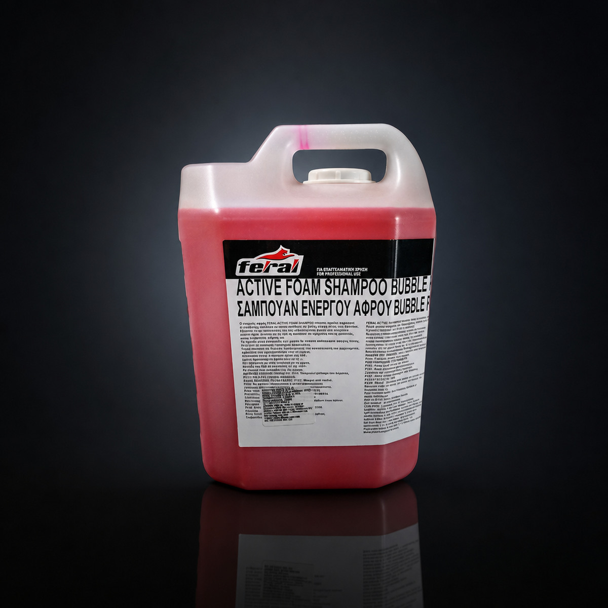 FERAL Active foam shampoo bubble pink 4L