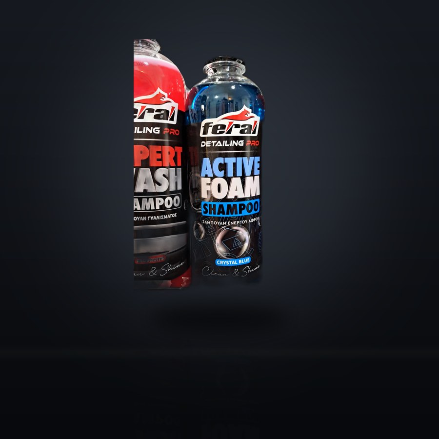 FERAL Active foam shampoo (crystal blue)