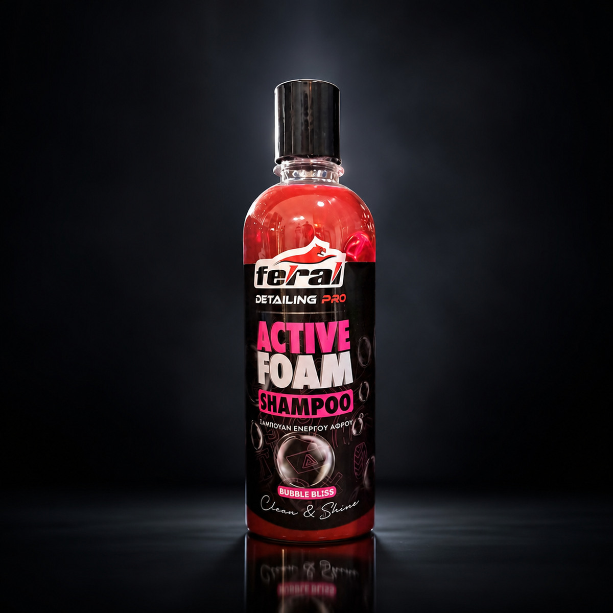 FERAL Active foam shampoo (bubble bliss)