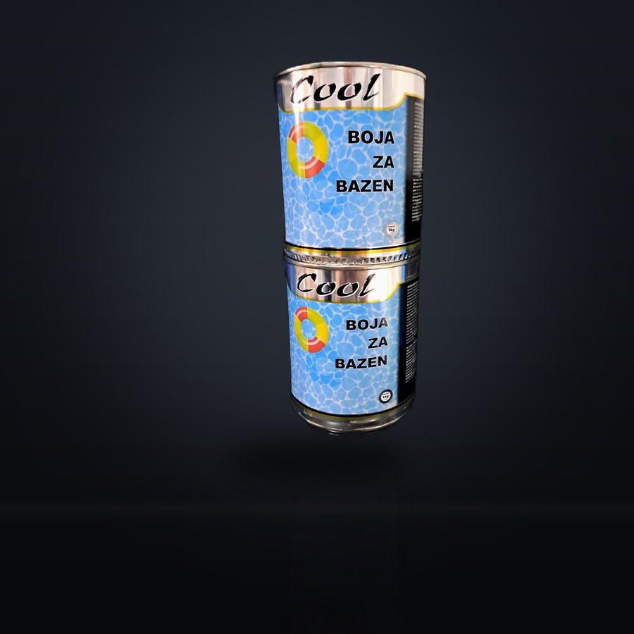 COOL boja za bazen RAL 5012 1kg