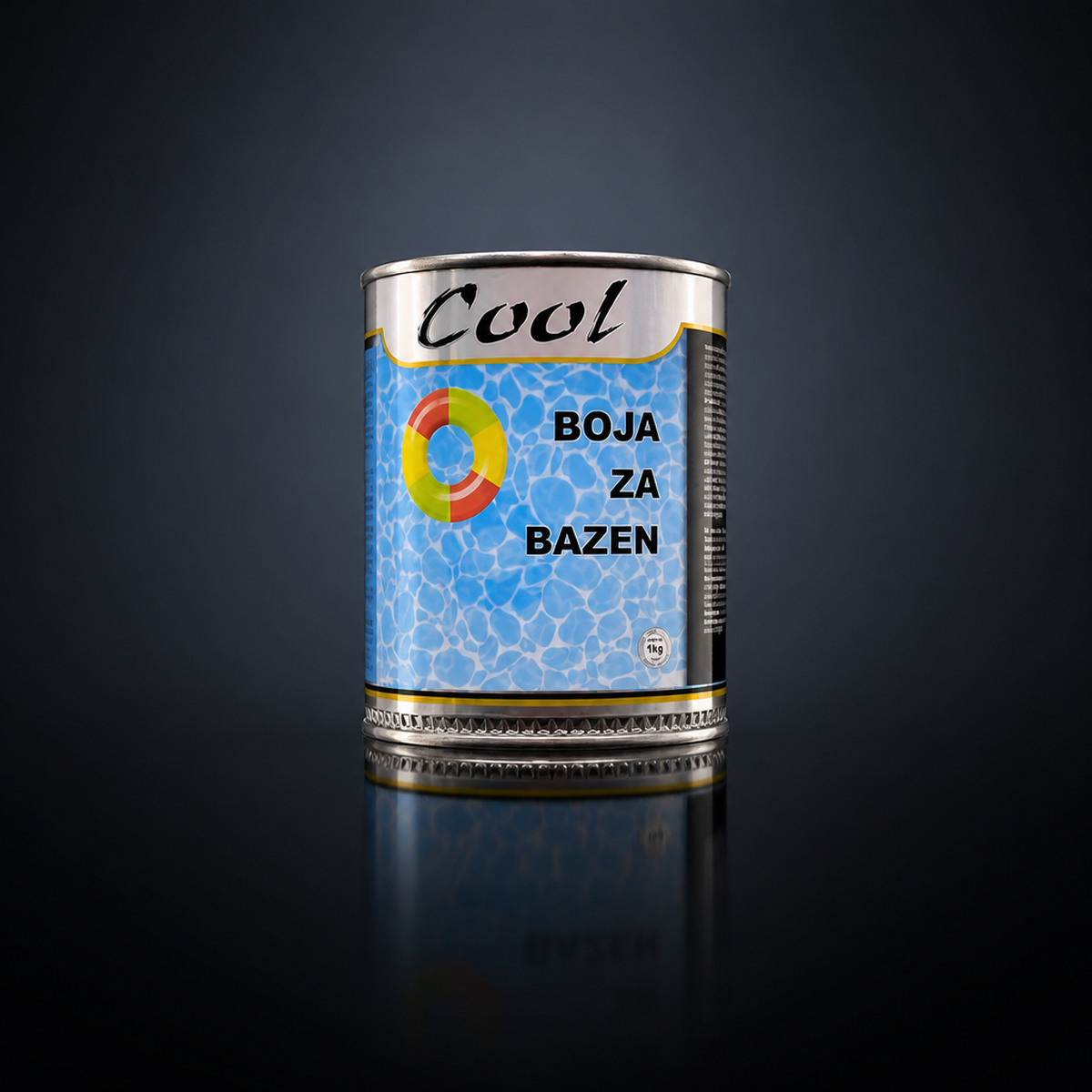 COOL boja za bazen RAL 5012 1kg