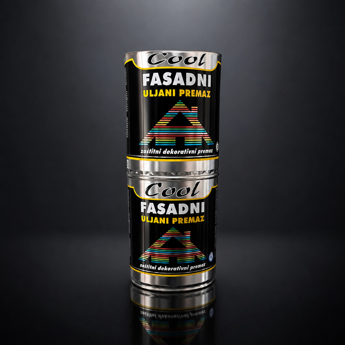 COOL fasadni uljani premaz bijeli 1kg