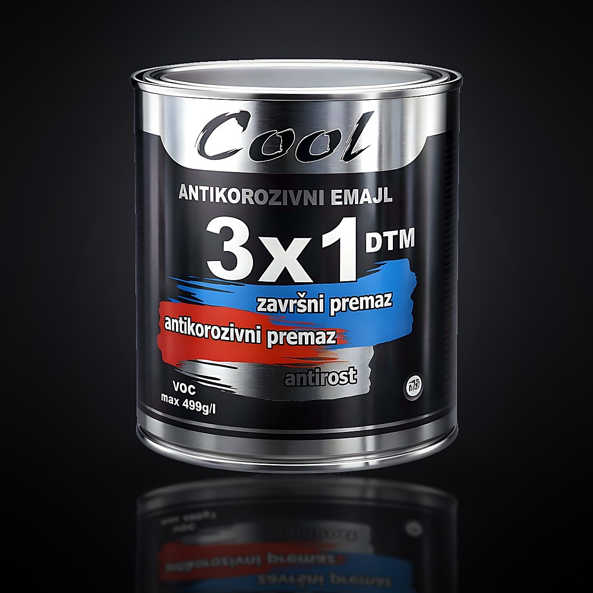 Cool 3x1 sivi 0,75l