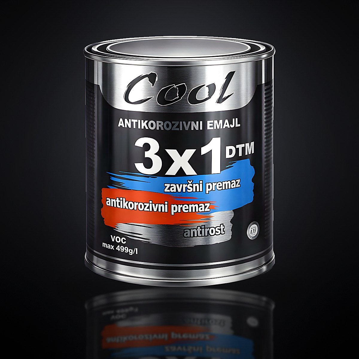 Cool 3x1 t.zelena 0,75l