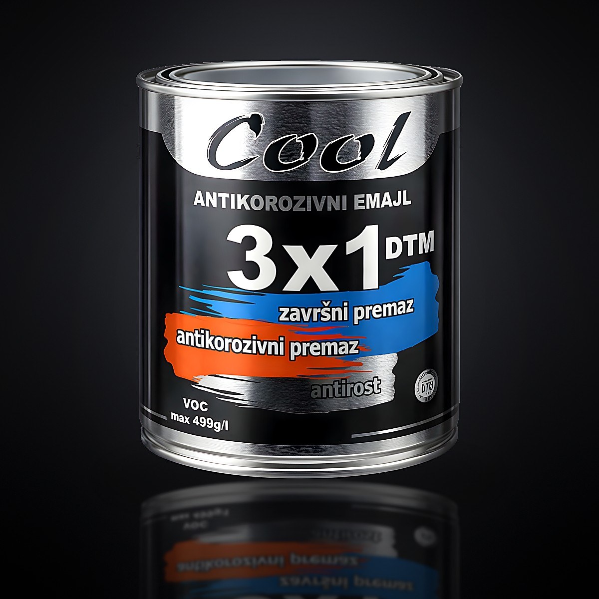 Cool 3x1 srebreni