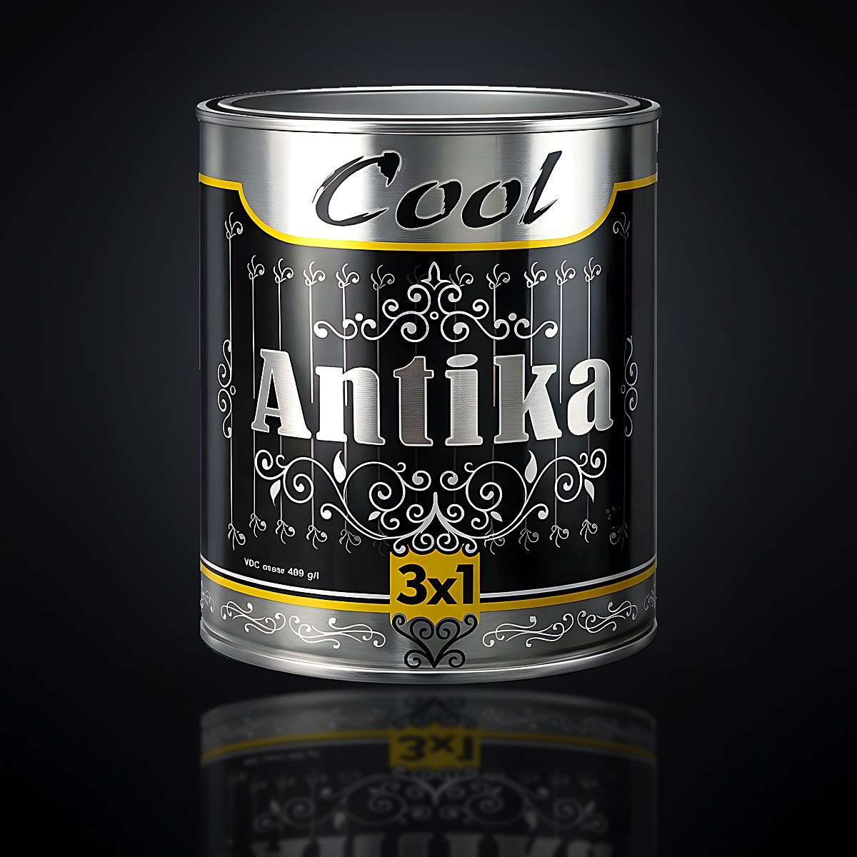 Cool antika 3x1 siva 0,75l