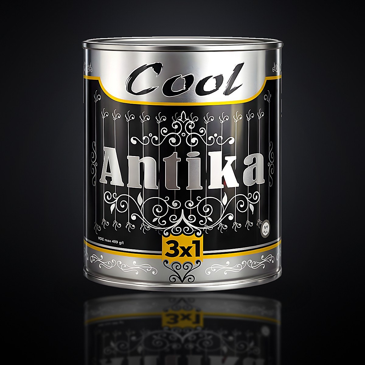 Cool antika 3x1 zelena 0,75l