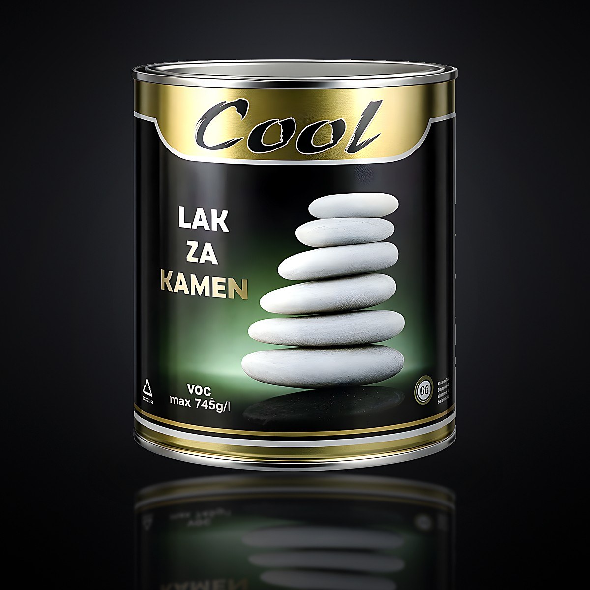 Cool lak za kamen bezbojni 0,75l